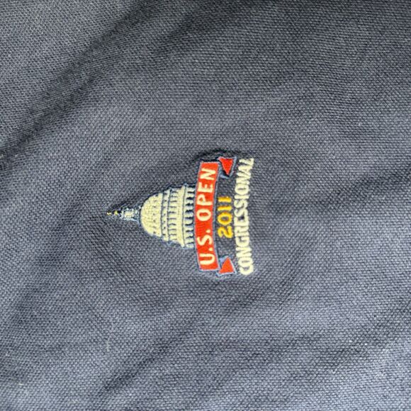 2011 US Open Golf Polo Shirt Congressional Blue Medium NWT U.S. Open Collection - Picture 6 of 7